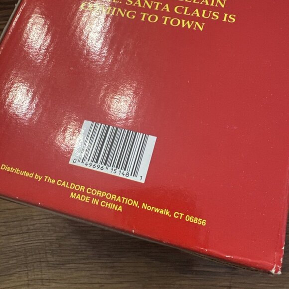 Share The Joy Vintage Musical Porcelain Santa - Picture 9 of 9